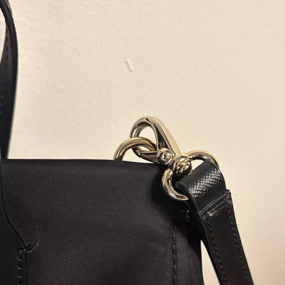 Kate Spade Blake Avenue Small Loden nylon handbag tote in black